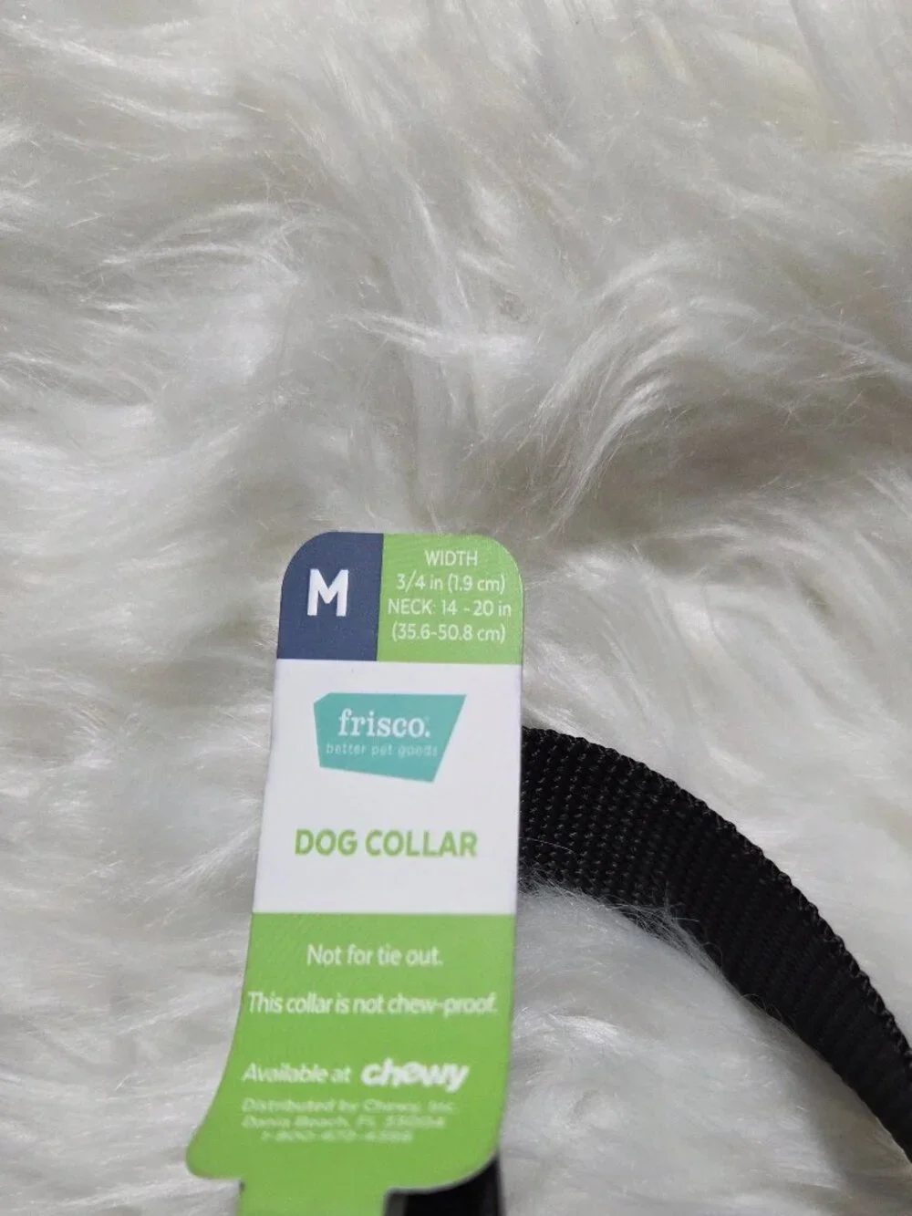 Frisco Black Dog Collar